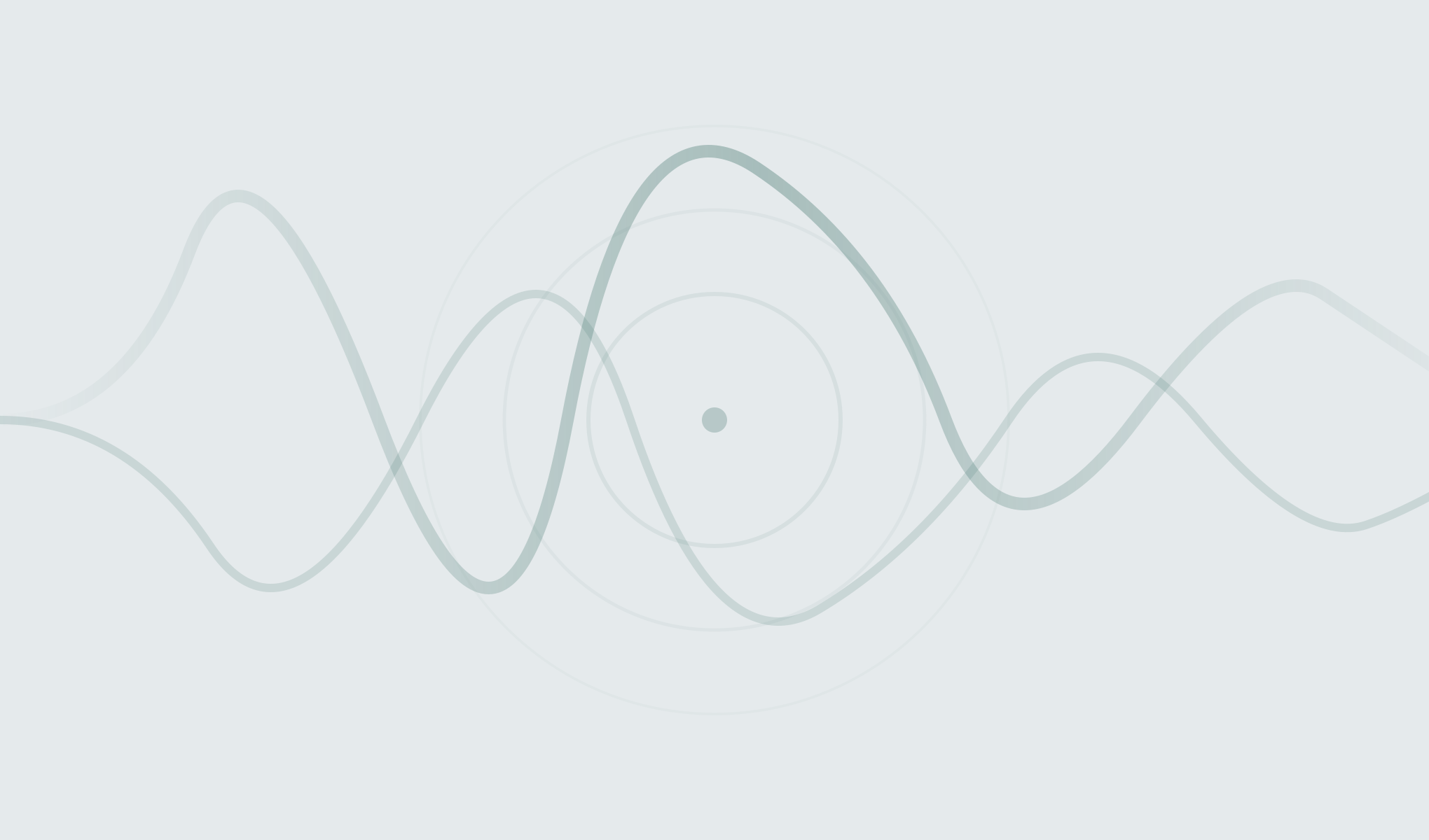 Abstract waveforms from the supplied design concept